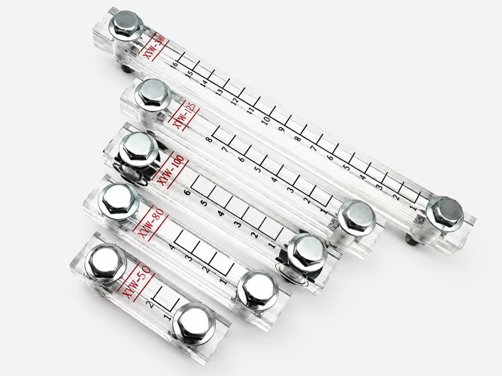 acrylic oil level indicator with different size 