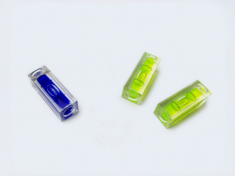 acrylic block level vials