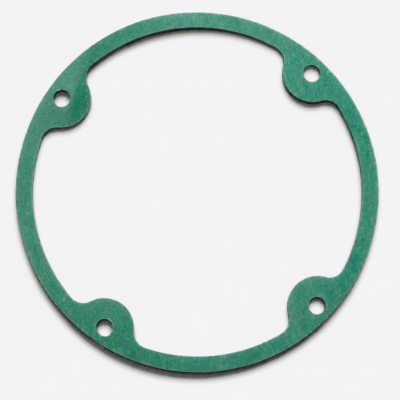 Large circular gasket with mounting holes