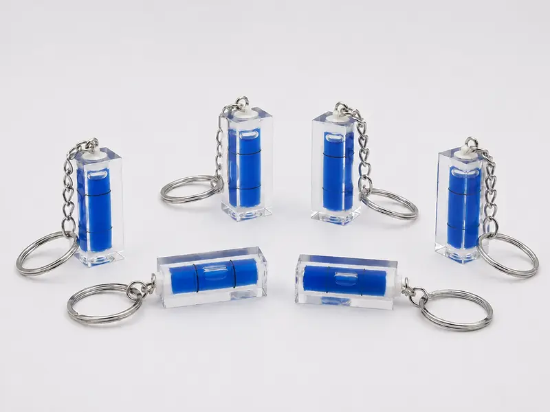 keychain block level vials