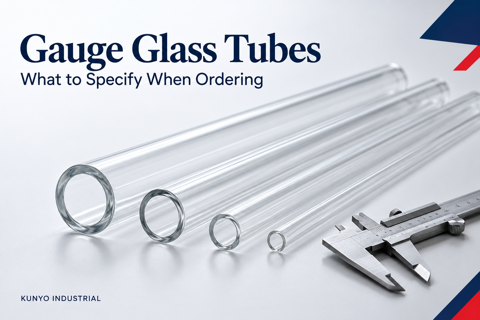 What to Specify When Ordering Gauge Glass Tubes
